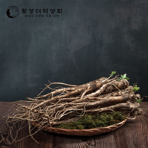 횡성맛더덕,도라지(상)1kg-반찬용